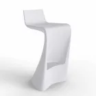 Tabouret de bar Wing Vondom au design moderne en polyéthylène Viadurini