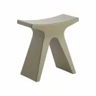 Tabouret bas d'extérieur en polypropylène Made in Italy - Prue Viadurini
