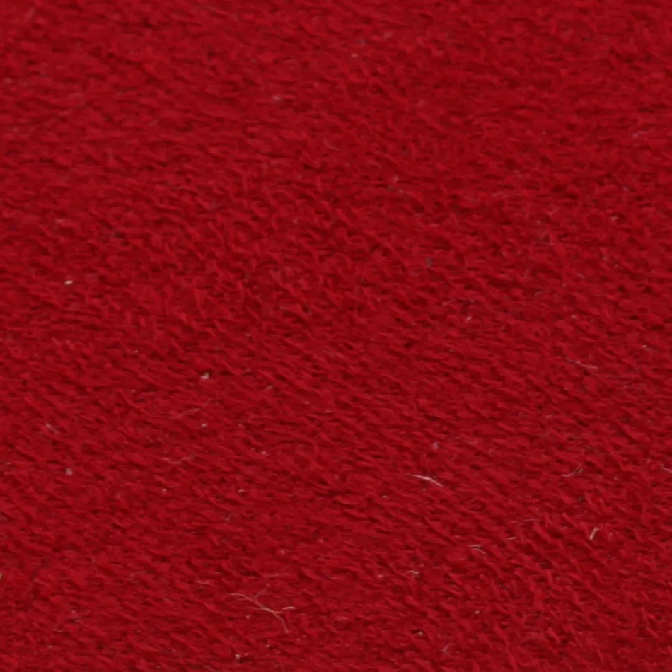 Tabouret entièrement rembourré en technofibre rouge Made in Italy - Screen Viadurini