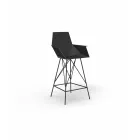 Tabouret de jardin Faz Vondom avec accoudoirs, H 102 cm, design moderne Viadurini