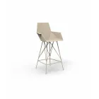 Tabouret de jardin Faz Vondom avec accoudoirs, H 102 cm, design moderne Viadurini