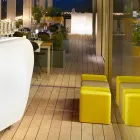 Tabouret cube en polyuréthane souple Slide Soft Cube design fabriqué en Italie Viadurini