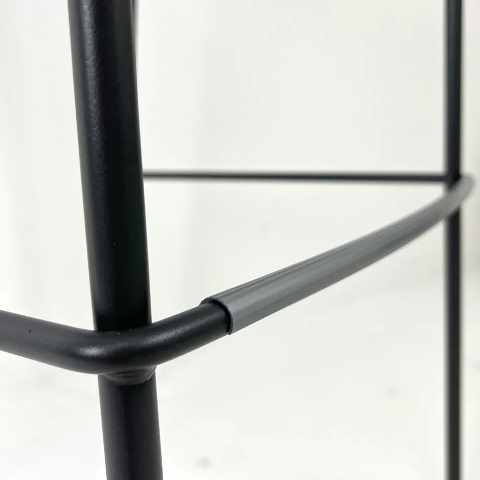 Tabouret de cuisine en acier et technopolymère Made in Italy 2 pièces - Garland Viadurini