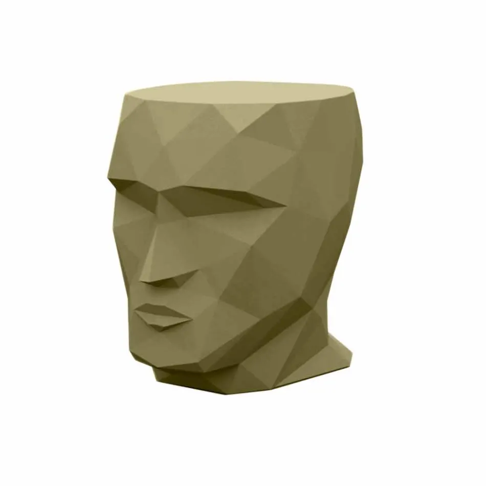 Tabouret d'extérieur en forme de visage au design moderne de Adan by Vondom Viadurini