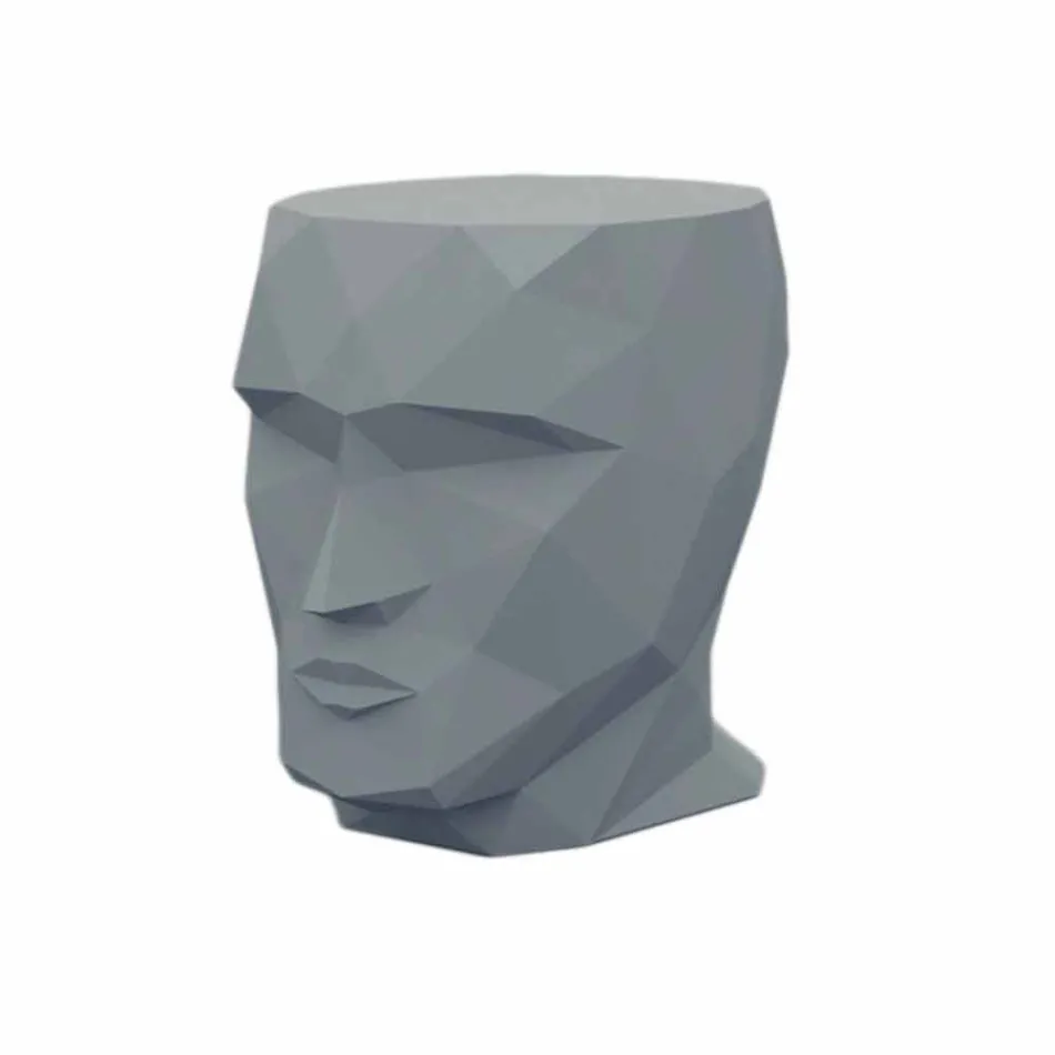 Tabouret d'extérieur en forme de visage au design moderne de Adan by Vondom Viadurini