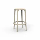 Tabouret d'extérieur Brooklyn by Vondom en polypropylène, H 76 cm Viadurini