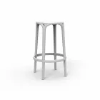 Tabouret d'extérieur Brooklyn by Vondom en polypropylène, H 76 cm Viadurini