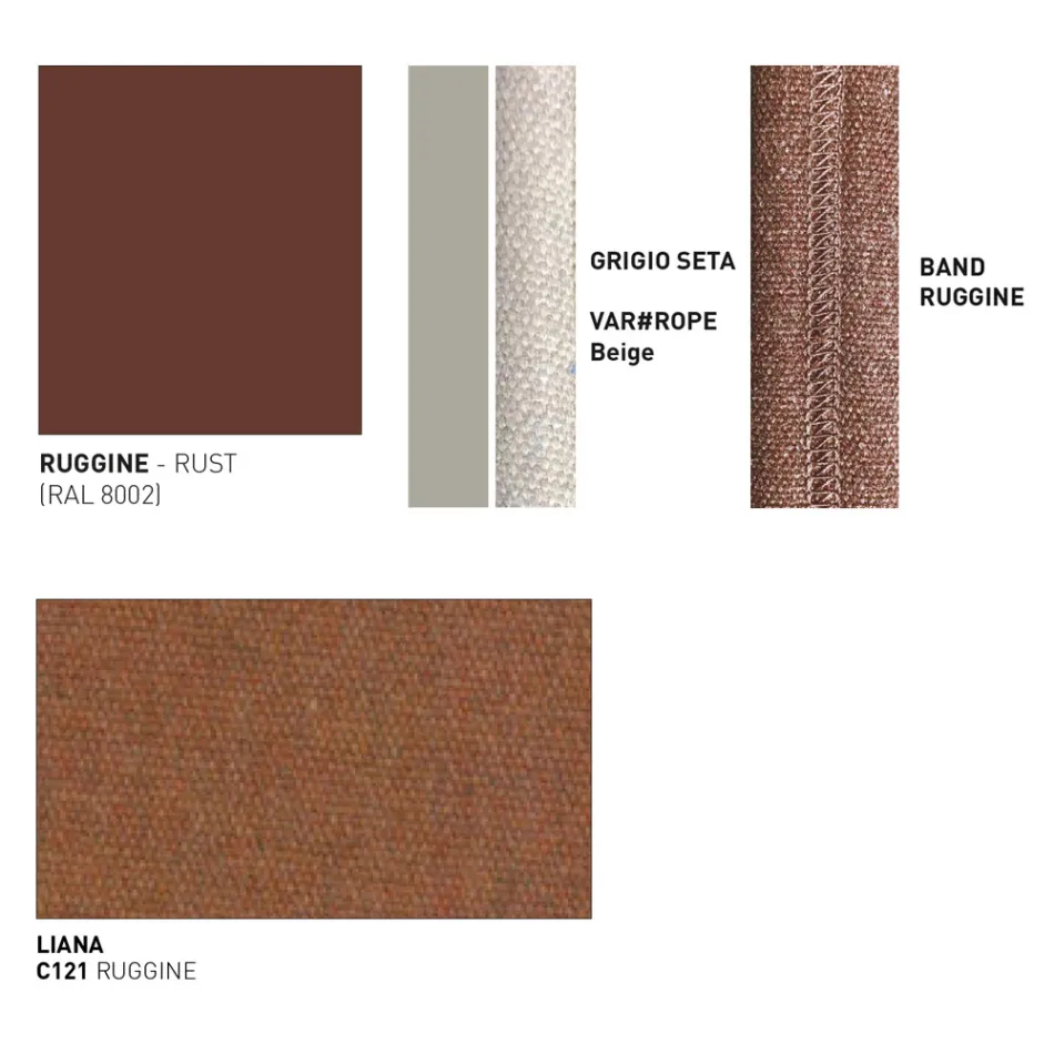 Tabouret d'extérieur en aluminium fabriqué en Italie - Emmacross by Varaschin Viadurini