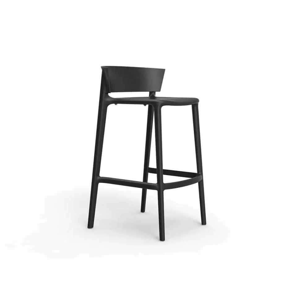 Tabouret de jardin moderne Africa H 95cm de Vondom, en polypropylène Viadurini
