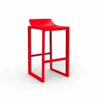 Tabouret d'extérieur Wall Street Vondom, polypropylène et fibre de verre Viadurini