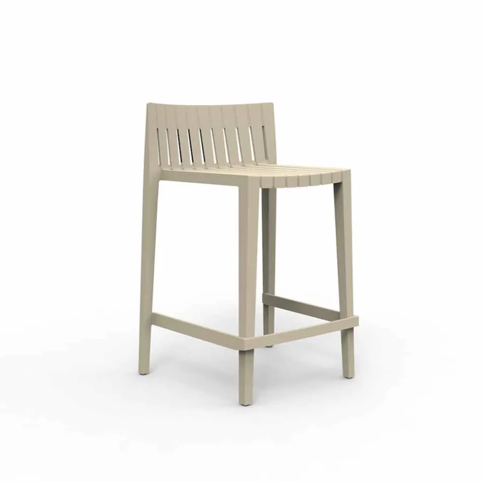Tabouret de jardin Spritz Vondom H 87 cm en polypropylène, empilable Viadurini
