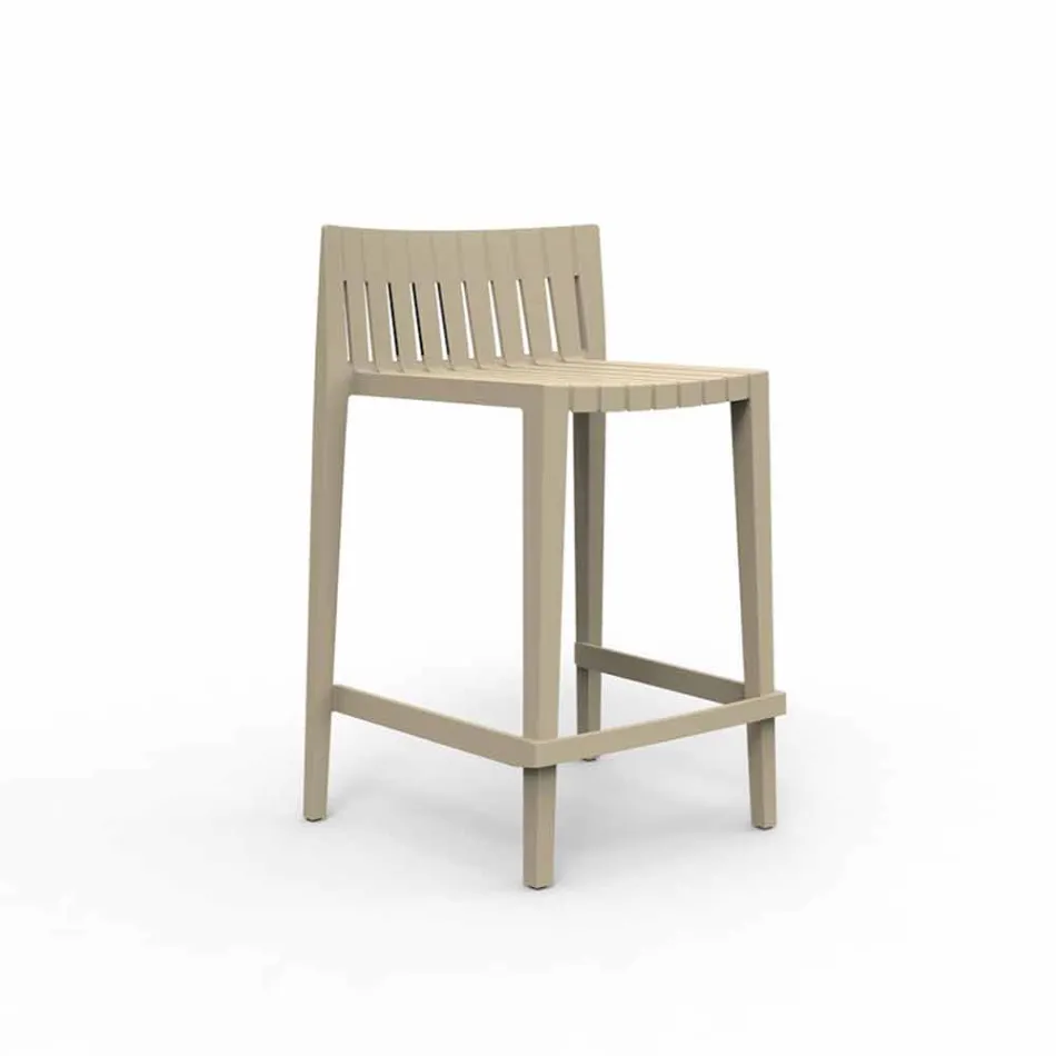 Tabouret de jardin Spritz Vondom H 87 cm en polypropylène, empilable Viadurini