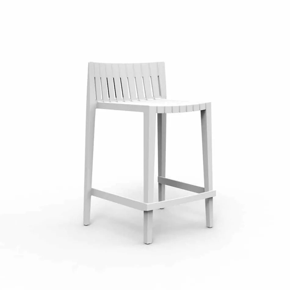 Tabouret de jardin Spritz Vondom H 87 cm en polypropylène, empilable Viadurini