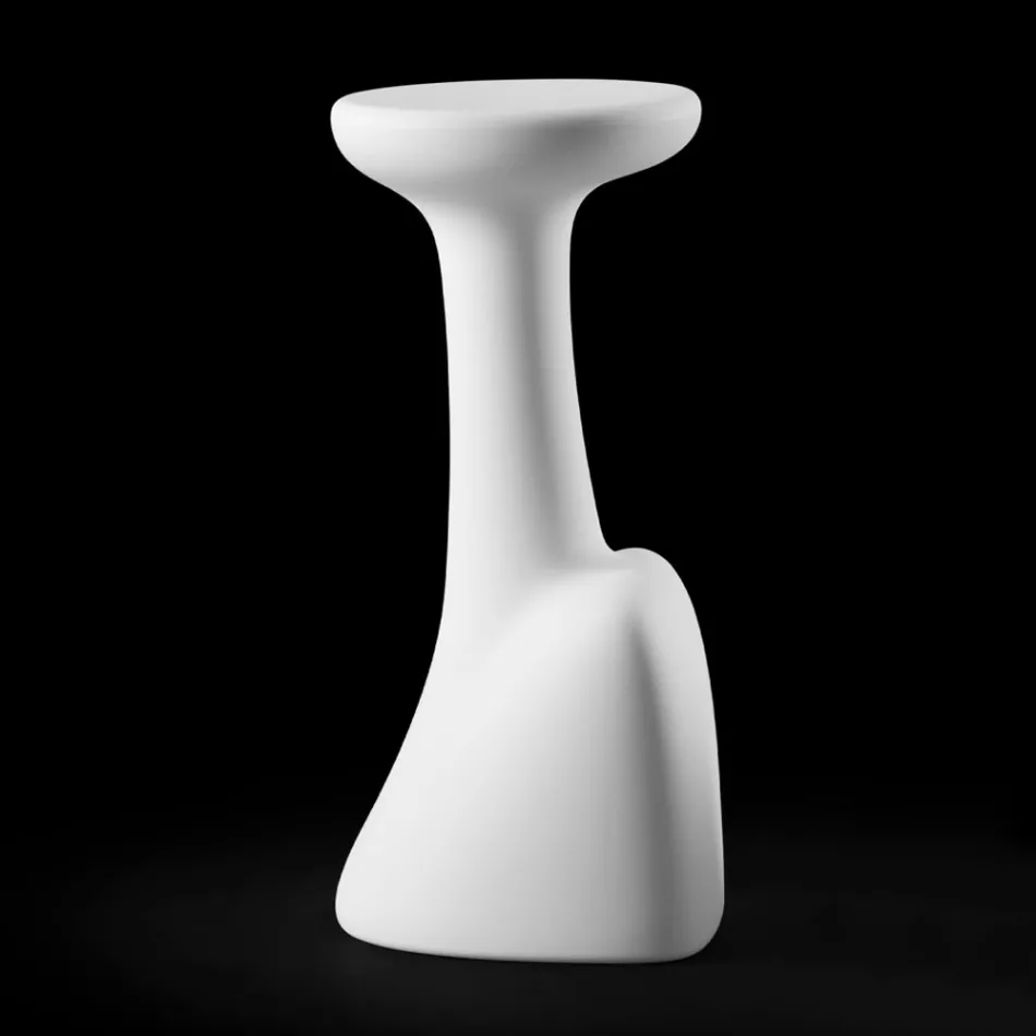 Tabouret de Jardin en Polyéthylène Coloré Fabriqué en Italie - Stromboli Viadurini