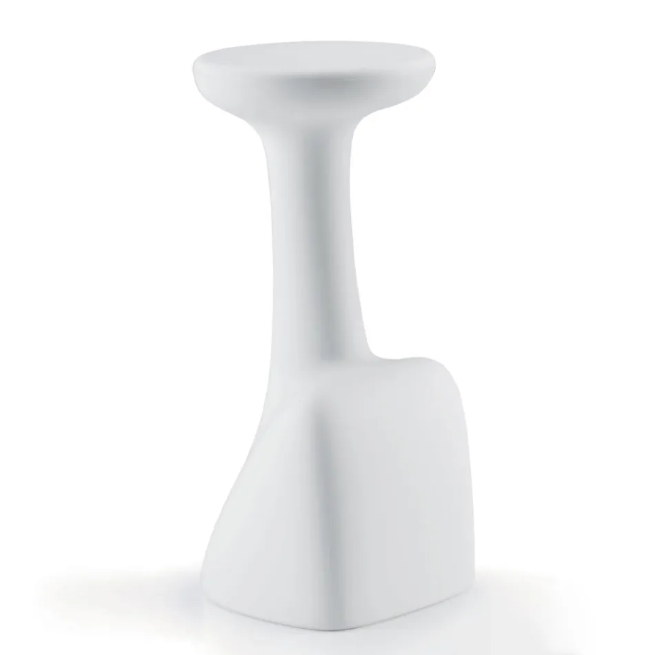 Tabouret de Jardin en Polyéthylène Coloré Fabriqué en Italie - Stromboli Viadurini