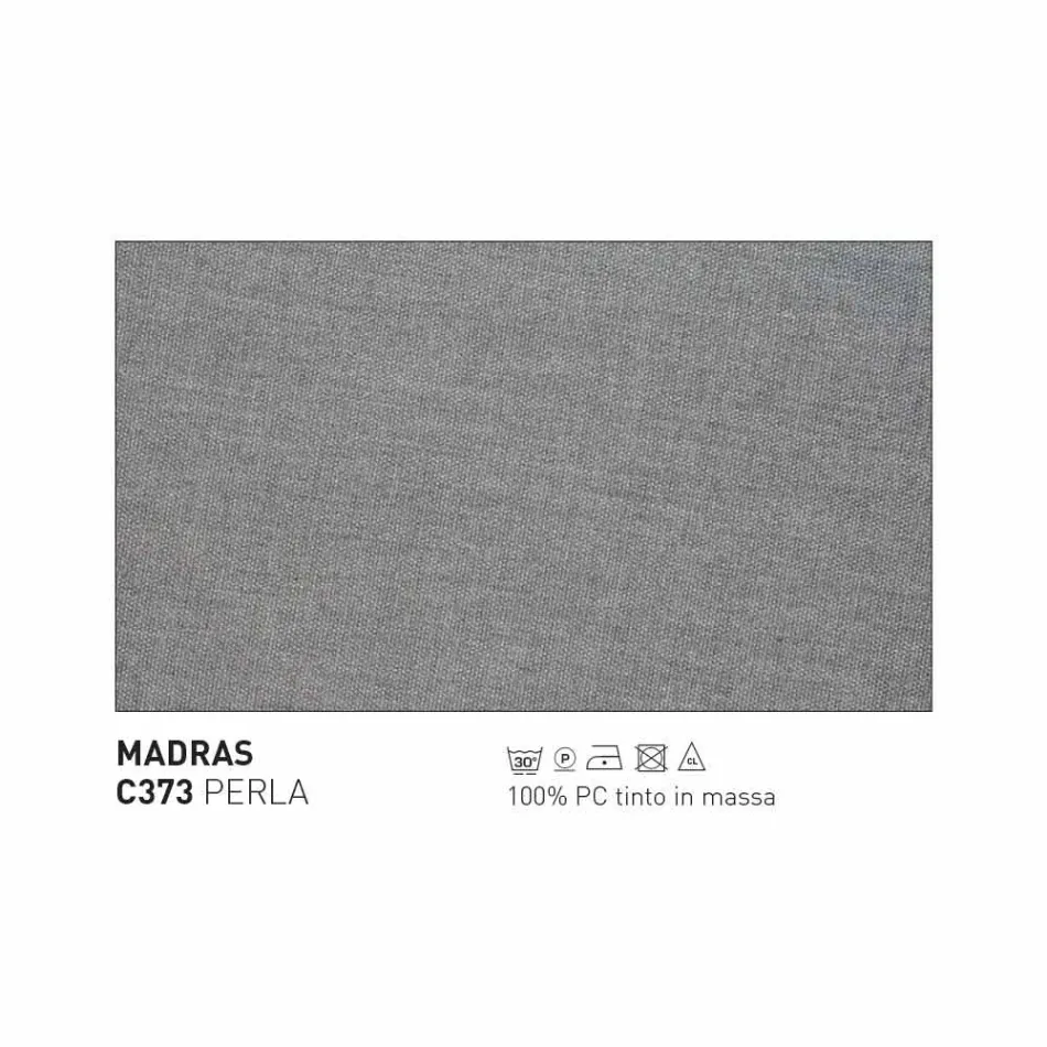 Tabouret de jardin Varaschin System en tissu et aluminium Viadurini