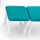 Tabouret de jardin Varaschin System en tissu et aluminium Viadurini