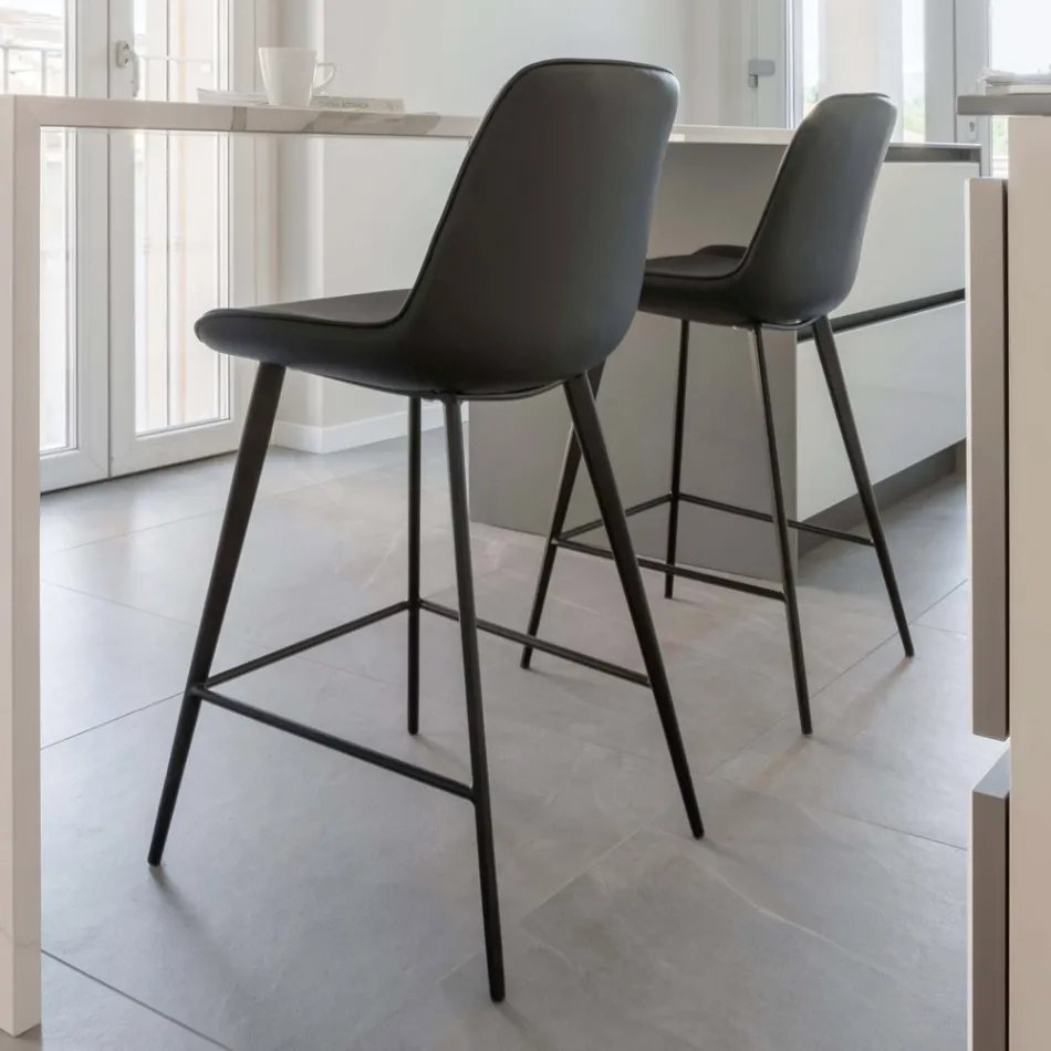 Tabouret de salon avec différentes structures et finitions - Denis Viadurini