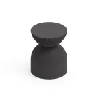 Tabouret de salon en polyéthylène de différentes couleurs - Loopy Viadurini