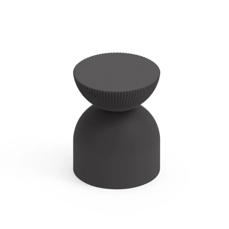 Tabouret de salon en polyéthylène de différentes couleurs - Loopy Viadurini