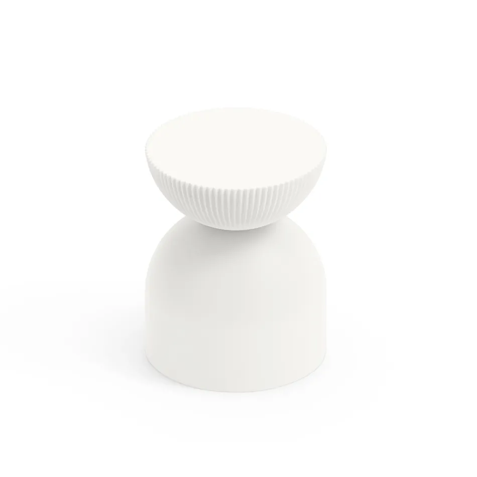 Tabouret de salon en polyéthylène de différentes couleurs - Loopy Viadurini