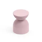 Tabouret de salon en polyéthylène de différentes couleurs - Loopy Viadurini