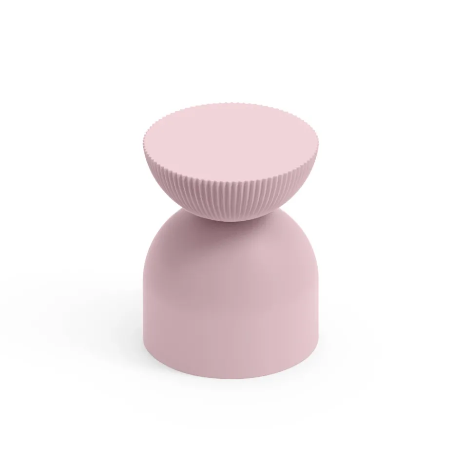 Tabouret de salon en polyéthylène de différentes couleurs - Loopy Viadurini