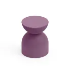 Tabouret de salon en polyéthylène de différentes couleurs - Loopy Viadurini