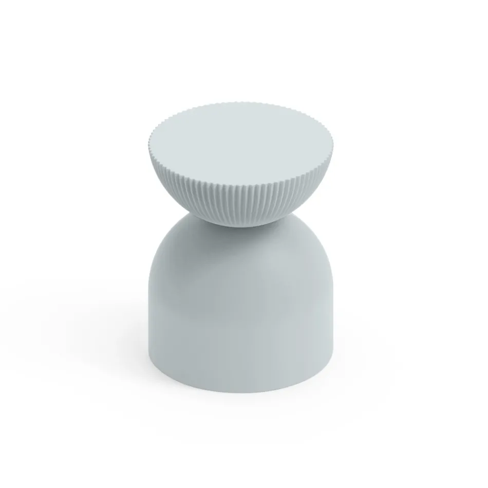 Tabouret de salon en polyéthylène de différentes couleurs - Loopy Viadurini