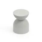 Tabouret de salon en polyéthylène de différentes couleurs - Loopy Viadurini