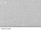 Tabouret design d'extérieur en aluminium de haute qualité, 3 pièces - Filomena Viadurini