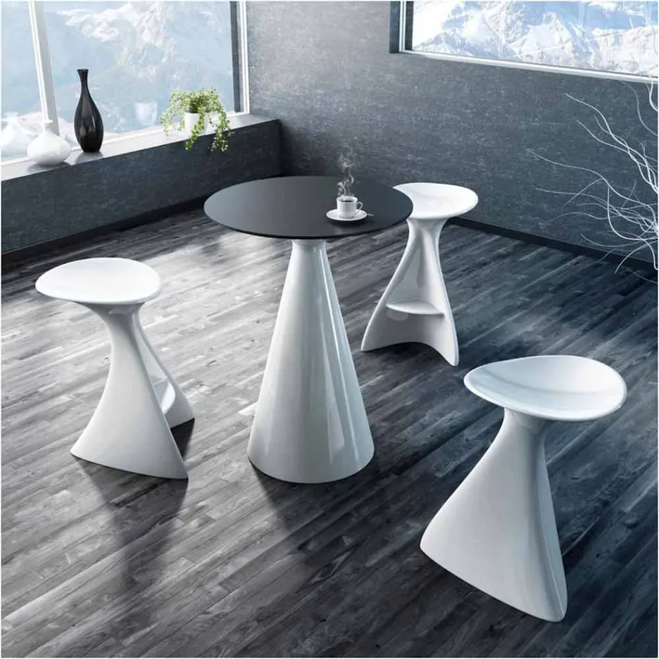 Tabouret design moderne Vega Made in Italy Viadurini