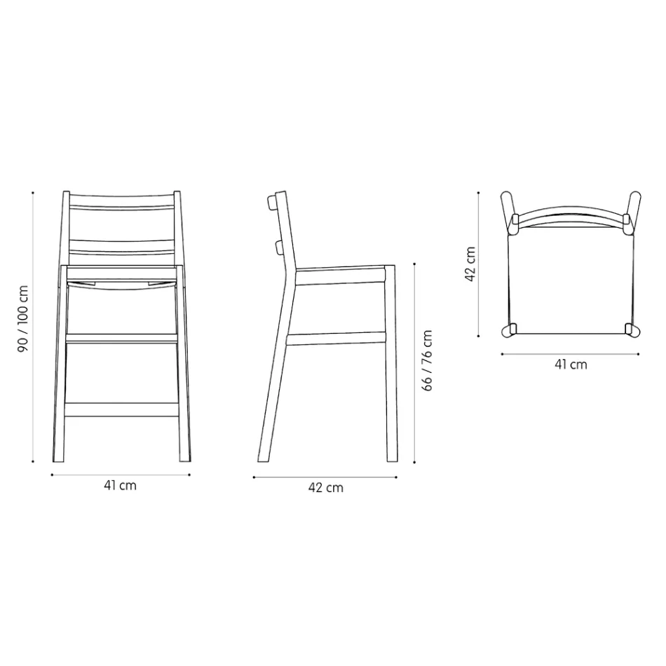 Tabouret de luxe en hêtre massif avec assise en tissu fabriqué en Italie - Nora Viadurini
