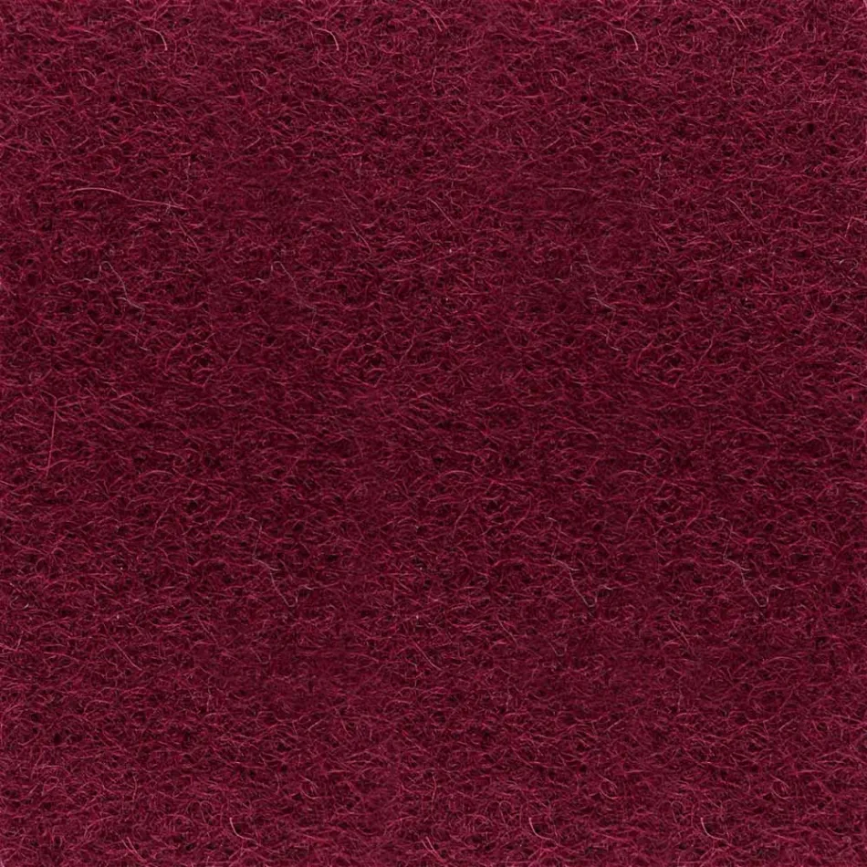 Tabouret de luxe recouvert de tissu avec base en métal fabriqué en Italie - Molde Viadurini