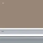 Tabouret fixe en éco-cuir, design moderne H 65 cm - Alina Viadurini