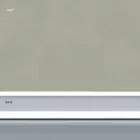 Tabouret fixe en éco-cuir, design moderne H 65 cm - Alina Viadurini