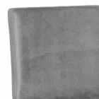 Tabouret pivotant avec dossier design moderne Gord, H 113 cm Viadurini