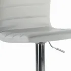 Tabouret pivotant avec dossier de différentes tailles fabriqué en Italie - Parme Viadurini