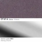 Tabouret Pivotant en Tissu et Acier avec Ascenseur à Gaz Fabriqué en Italie - Marchesi Viadurini