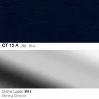 Tabouret Pivotant en Tissu et Acier avec Ascenseur à Gaz Fabriqué en Italie - Marchesi Viadurini