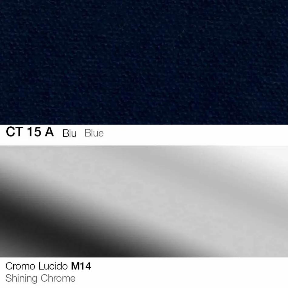 Tabouret Pivotant en Tissu et Acier avec Ascenseur à Gaz Fabriqué en Italie - Marchesi Viadurini