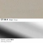 Tabouret Pivotant en Tissu et Acier avec Ascenseur à Gaz Fabriqué en Italie - Marchesi Viadurini