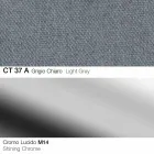 Tabouret Pivotant en Tissu et Acier avec Ascenseur à Gaz Fabriqué en Italie - Marchesi Viadurini