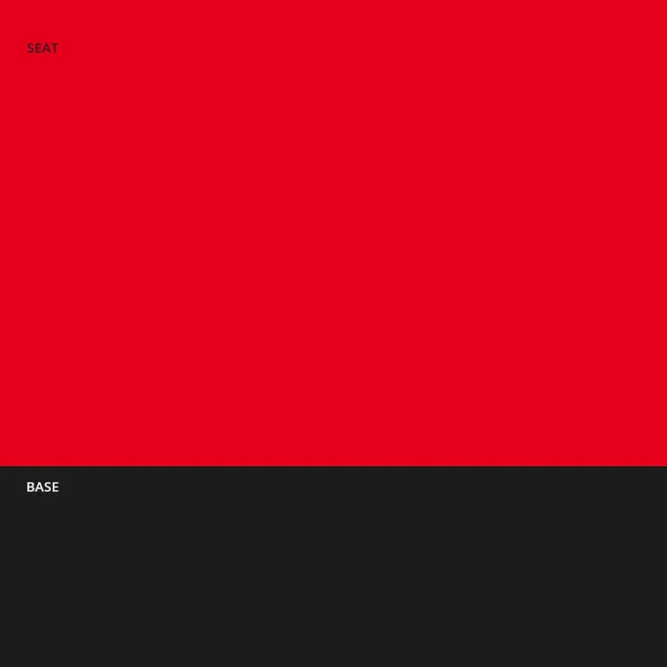 Tabouret empilable en métal et polypropylène fabriqué en Italie, 2 pièces - Charla Viadurini