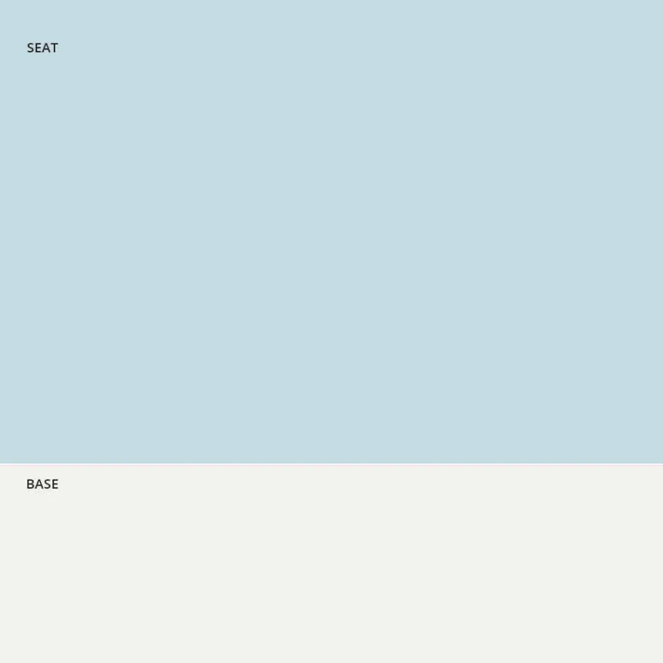 Tabouret empilable en métal et polypropylène fabriqué en Italie, 2 pièces - Charla Viadurini