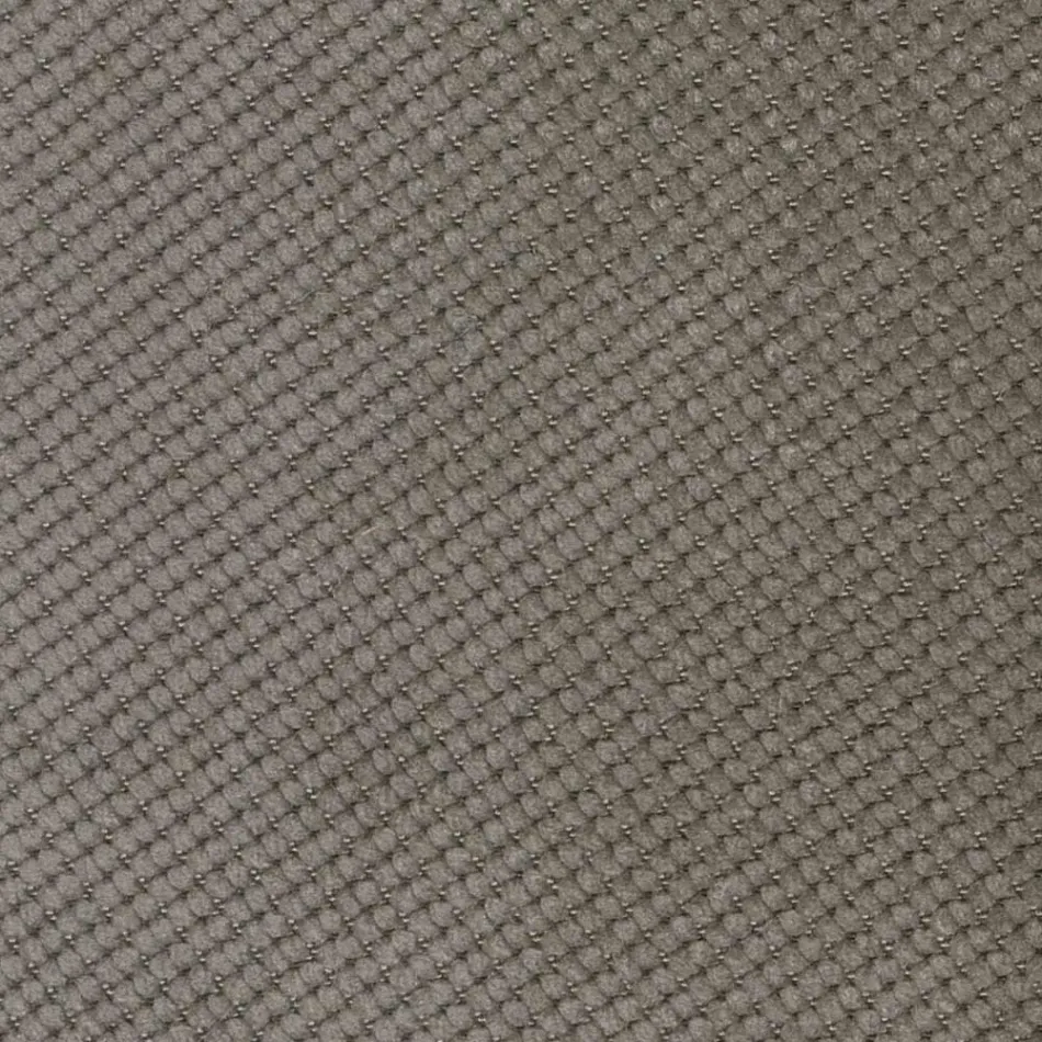 Tabouret en Tissu et Métal Anthracite Design Made in Italy - Nautilus Viadurini