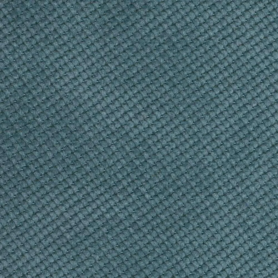 Tabouret en Tissu et Métal Anthracite Design Made in Italy - Nautilus Viadurini