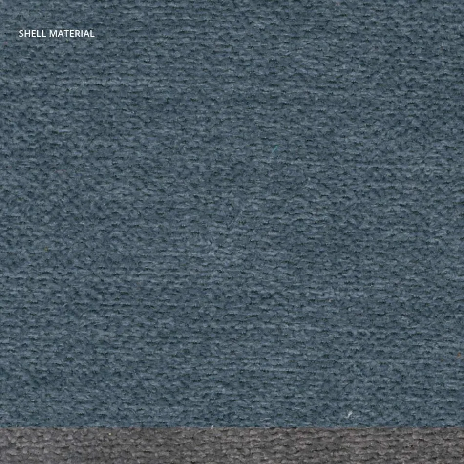 Tabouret moderne en métal coloré et tissu fabriqué en Italie - Marianet Viadurini