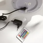 Tabouret d'extérieur rechargeable en forme de pieuvre en polypropylène - Ardea Viadurini