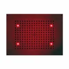 Rectangulaire douche de tête Bossini douche un jet avec chromothérapie Viadurini